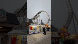 Sea serpent roller coaster in Wildwood New Jersey [upl. by Arries]