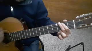 Cómo tocar Sumo El reggae de paz y amor con guitarra criolla Acordes Tutorial Letra [upl. by Eyssej128]