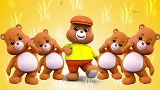 Orsacchiotto dita famiglia  filastrocche  canzoni per bambini  Teddy Bears Finger Family [upl. by Robbyn]