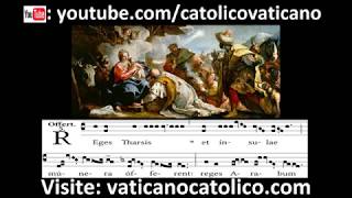 Reges Tharsis  Canto Gregoriano  Gregorian Chant [upl. by Takara]