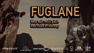 Fuglane  Establishing a new multi pitch route in Norway [upl. by Ashli]