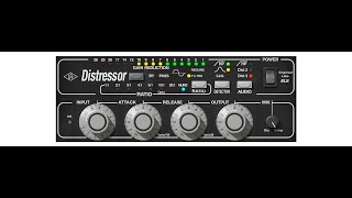 Compressors on DrumsampBass  UAD Empirical Labs EL8 Distressor [upl. by Parrisch]