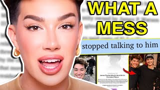 JAMES CHARLES FAMILY DRAMA ADDRESSED [upl. by Atinomar]