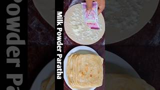 Milk powder Paratha 😍😍😍short ytshorts food cooking [upl. by Aracal]