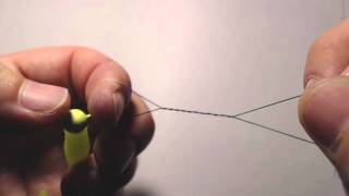 How to Tie a Improved Clinch Knot Good Fast Knot [upl. by Aihcats52]