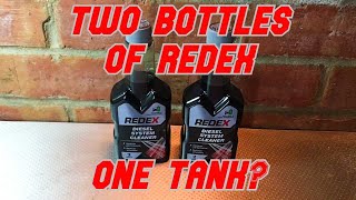 Redex diesel additive  What happens when you add 2 bottles to one tank [upl. by Niai949]