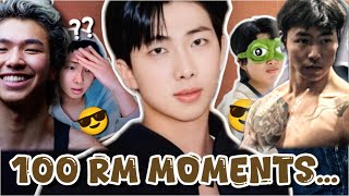 Athlete React to 100 ICONIC MOMENTS in the HISTORY OF RM BTS [upl. by Avahc170]