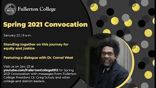 Spring 2021 Convocation Featuring Dr Cornel West [upl. by Klinges]