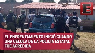 Balacera en Texcoco entre policías y criminales deja tres muertos [upl. by Gupta192]