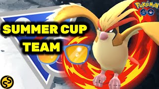 GAIN ELO IN SUMMER CUP WITH THIS PIDGEOT TEAM POKEMON GO BATTLE LEAGUE [upl. by Sudnac]