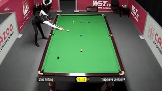 Thepchaiya UnNooh vs Zhao Xintong  UK Championship  Part 1 [upl. by Ragouzis512]