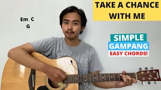 CHORD SIMPLE GAMPANG Take A Chance With Me  NIKI Tutorial Gitar VIRAL [upl. by Onofredo]