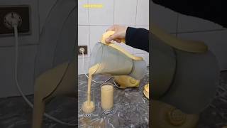 عصير الكاكي و البنان ياسلام 😋😋😋 Milkshake de kakishortvideo youtubeshorts videoطبخ youtube [upl. by Anined]