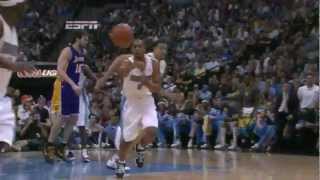 Ty Lawson big game 25 points vs LA Lakers full highlights round 1 game 3 NBA Playoffs 20120504 [upl. by Nuj981]