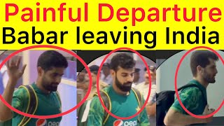 EXCLUSIVE 🛑 Pakistan team leaving Eden Gardens after knocked out from World Cup 2023 [upl. by Jennifer]