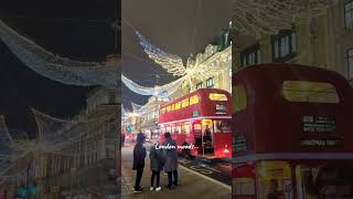 london travel londonchristmaslights2024 regentstreet [upl. by Alinna]