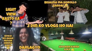 bokshi ko ghar film herdai Bisauna ma horollo gardai  ghorahi ko night view3 din ko vlogs ho 🤣 [upl. by Ayrad230]