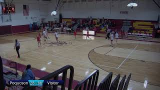 Poquoson Girls Basketball v Grafton [upl. by Eart]