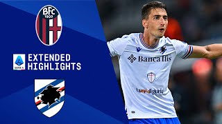 Bologna vs Sampdoria Extended Highlights  Serie A  CBS Sports Golazo [upl. by Darcie15]