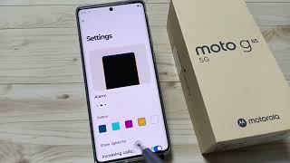 How To Set Edge Lighting in moto g85 5G [upl. by Mulac]