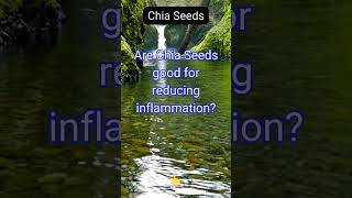 Are Chia Seeds good for reducing inflammation [upl. by Valaria474]