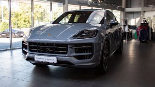 Cayenne EHybrid II 2024 Arctic Grey BlackBarrique Red [upl. by Aztinay]