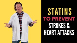 Statins For High Cholesterol To Prevent Strokes amp Heart Attacks Side Effects amp Safe Use [upl. by Rehtnug]