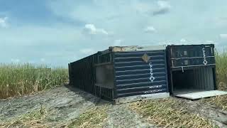 Aftermath of the Powell Texas train derailment [upl. by Asserak]