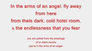 Sarah McLaughlin  In The Arms Of An Angel Lyrics [upl. by Nawud]