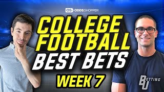 Week 7 College Football Picks amp Predictions 2024  Betting U [upl. by Wylen]