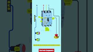 MCCB Molded Case Circuit Breaker with Shunt Trip Relay and Auxiliary Contact shots [upl. by Alexandr]