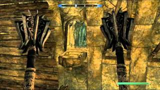 Skyrim  puzzle  Find the Gauldur Amulet Fragment quest the easy way guide [upl. by Menken]