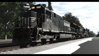 Trainz 2022 NS D940C 8773 Leading V446 [upl. by Tager]