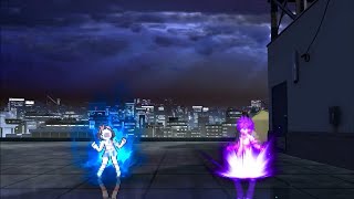 MUGEN Mikoto Misaka VS Kamijou Touma [upl. by Dranel]