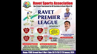 Ground 2 LIVE DAY 3  Ravet Premier League Season 7  2024  Second Half [upl. by Enattirb]