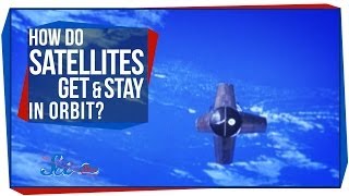 How Do Satellites Get amp Stay in Orbit [upl. by Brocklin564]