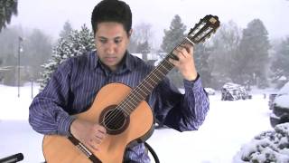 Andrew york quotSnowflightquot classical guitar [upl. by Notsud]