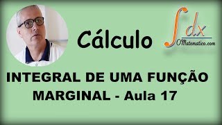 GRINGS  Integral de função marginal aula 17 [upl. by Lynette542]