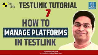 TestLink Tutorial 7  TestLink Platform Management  TestLink Create Platform [upl. by Olrak]