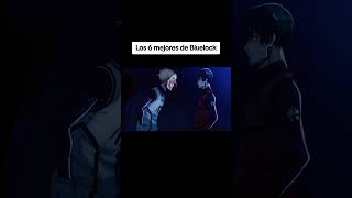 Los 6 mejores de bluelock anime animeedit fyp virslshorts japon futbol [upl. by Enamart]