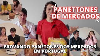 PROVANDO PANETTONES DOS MERCADO DE PORTUGAL I 2024 [upl. by Ben]