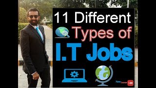 11 Different Types of IT Jobs  Information Technology Jobs  Rana Tutorials [upl. by Yendirb]