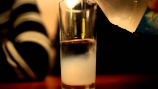 Raki mixing with water [upl. by Benilda]