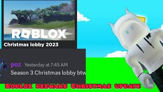 Roblox bedwars Christmas update [upl. by Swenson]