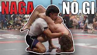 My First INTERMEDIATE BJJ Competition NAGA  No Gi [upl. by Aicnatsnoc]