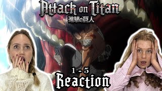 EREN  Attack on Titan 1x5 Reaction [upl. by Verner]