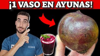 ¡TOMA 1 VASO de JUGO DE REMOLACHA en AYUNAS y mira lo que ocurrirá con tus ÓRGANOS [upl. by Nawram164]