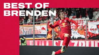 Best of Brenden Aaronson  FC Red Bull Salzburg  All Goals and Assists [upl. by Aihsakal]