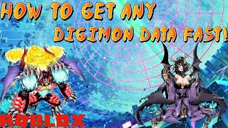 The Fastest Way To Get Any Digimon Data Digimon Masters Roblox [upl. by Monti]