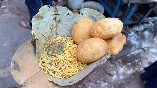 Famous Club Kachori of Kolkata  Street Food [upl. by Gamali590]